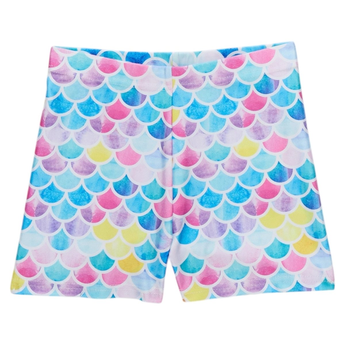 WATERCOLOR MERMAID BIKER SHORTS (PREORDER) - TEREZ