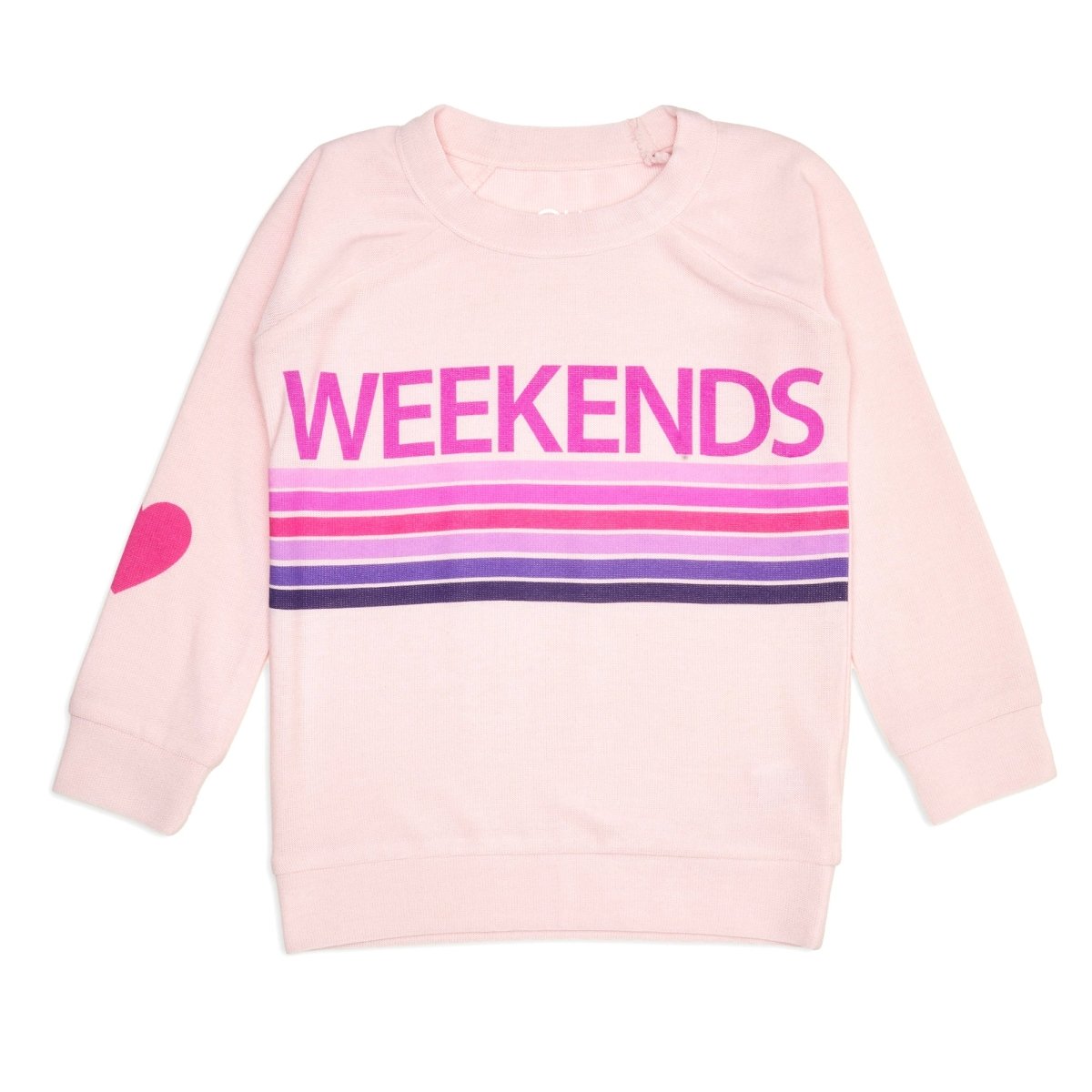 WEEKEND STRIPE SWEATSHIRT - SWEATERS