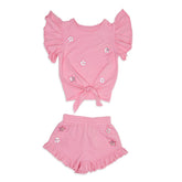 ZOEY STARS TOP AND SHORTS SET - MINI DREAMERS