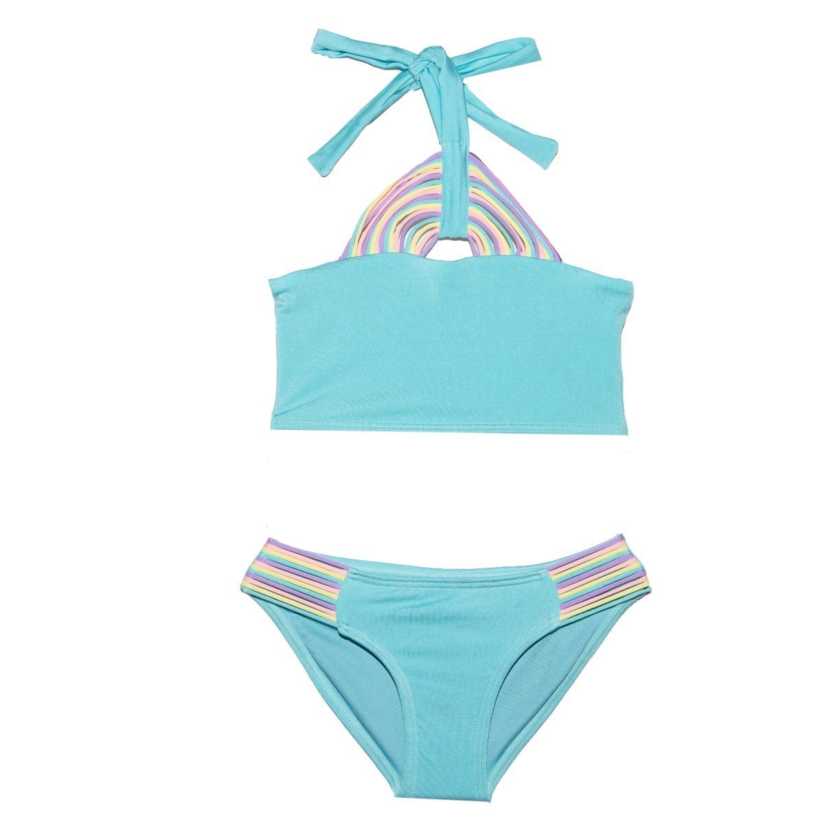 AMELIA PASTEL HALTER TWO PIECE BIKINI