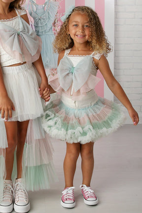 FIFI BOW TOP AND TUTU SKIRT SET(PREORDER) - OOH! LA, LA! COUTURE