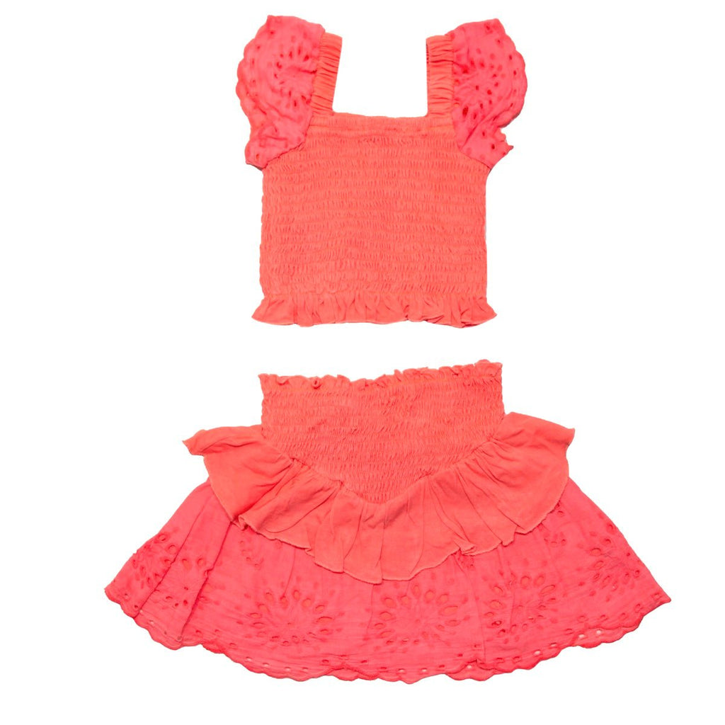 Splendid Girl Baby Girls' Pippa Ruffle Tank Set –