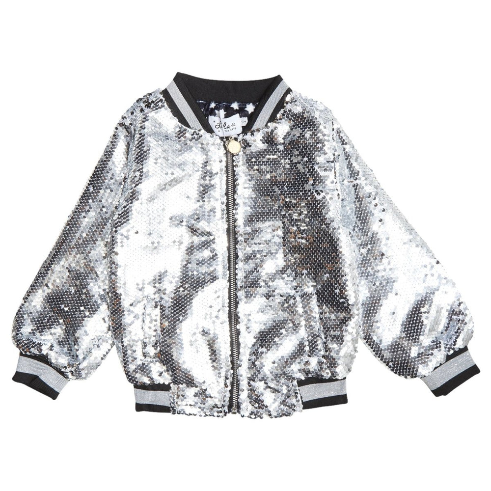 SMILEY EMOJI SEQUIN JACKET